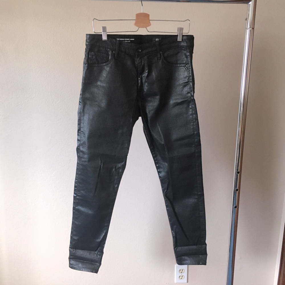 AG - Jet black tight jeans